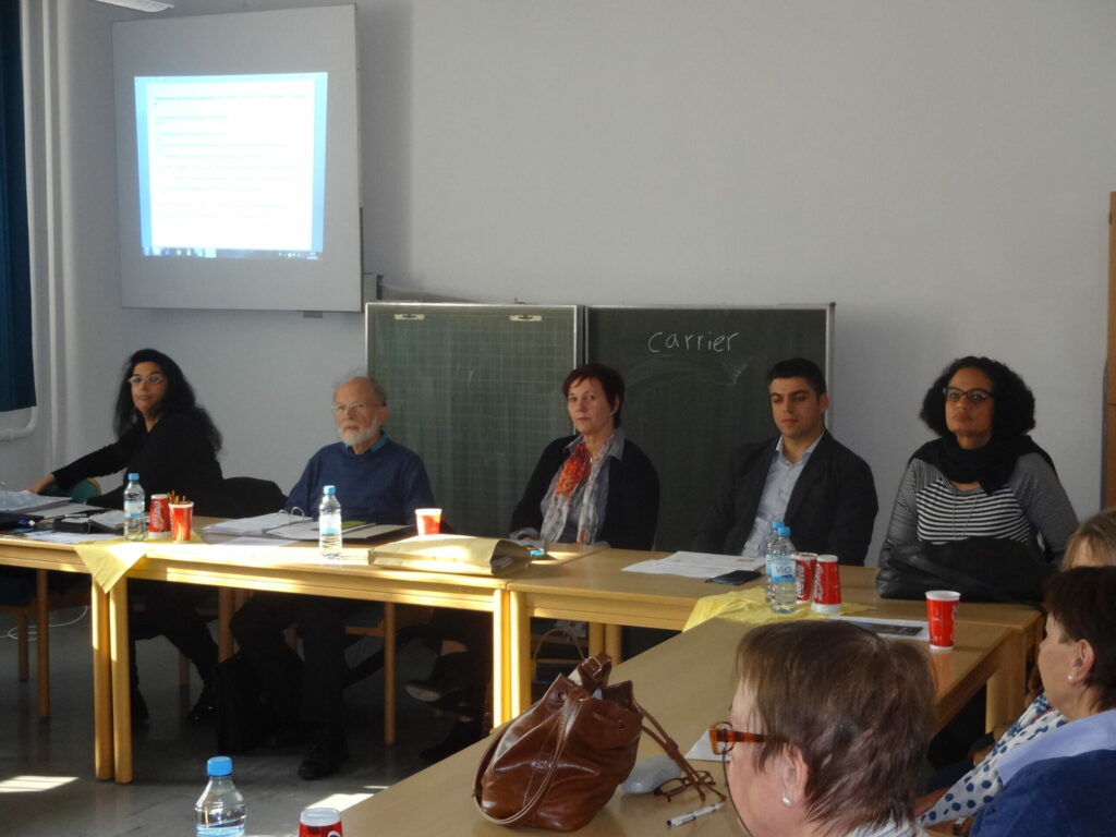 Vorstellung des Bundesverbands Netzwerke von Migrantenorganisationen (BV-NeMo)in einer Konferenz