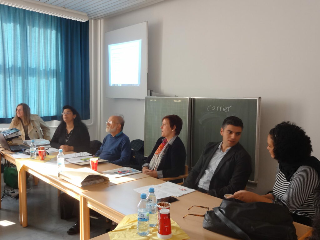 Vorstellung des Bundesverbands Netzwerke von Migrantenorganisationen (BV-NeMo)in einer Konferenz