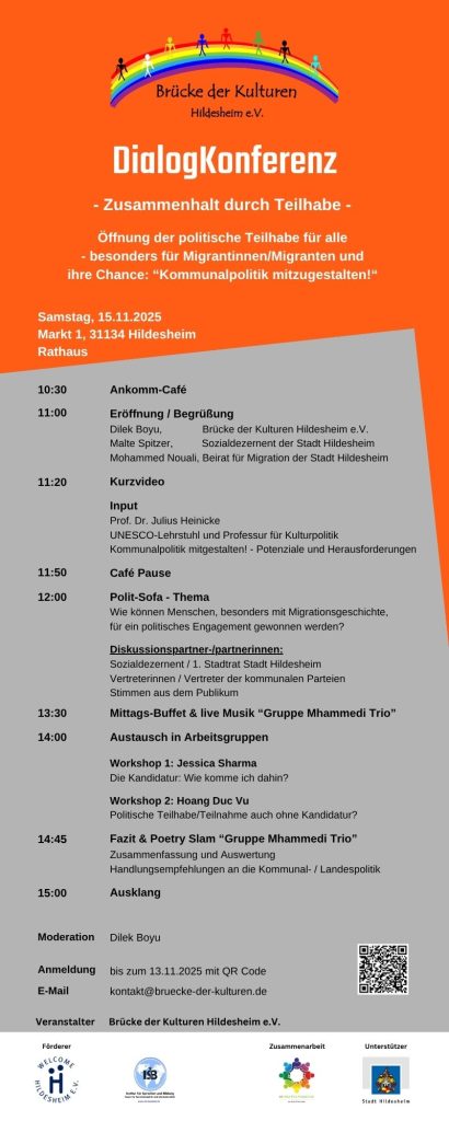 Flyer zur Dialogkonferenz am 14.11.2025
