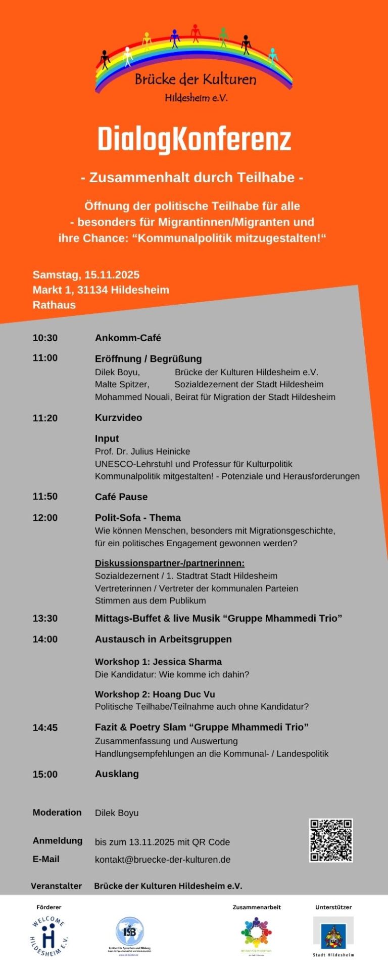 Flyer zur Dialogkonferenz am 14.11.2025