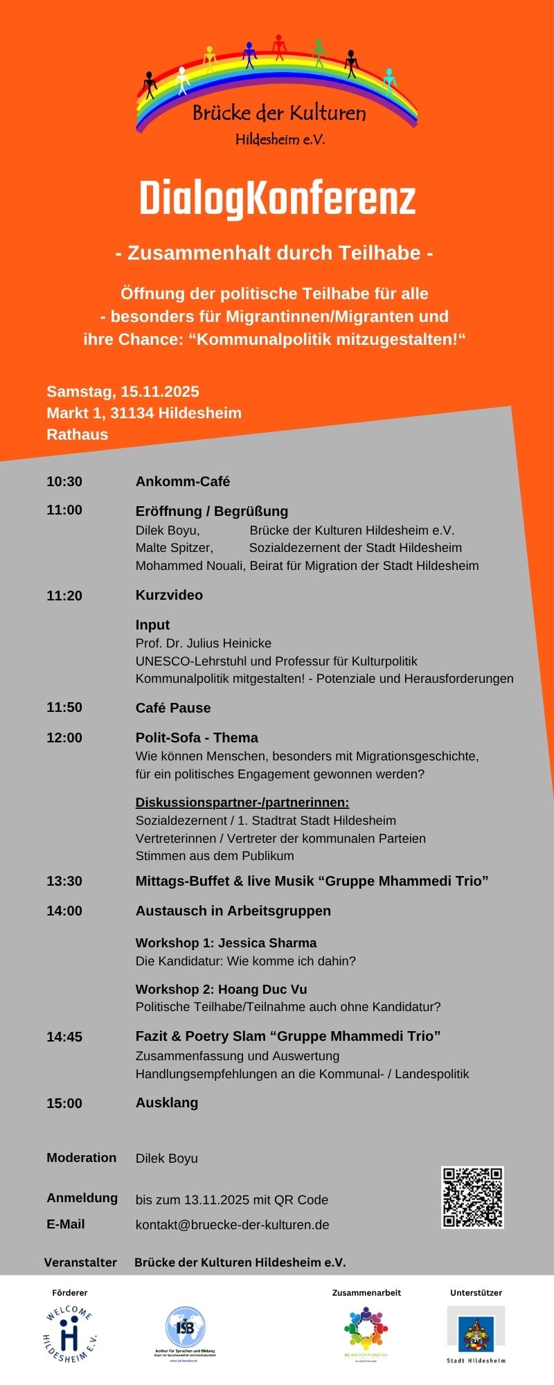 Flyer zur Dialogkonferenz am 14.11.2025