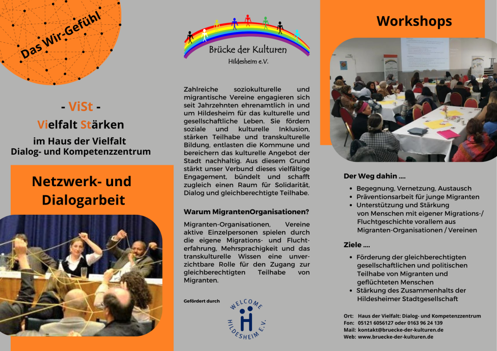 Flyer zum Projekt ViSt