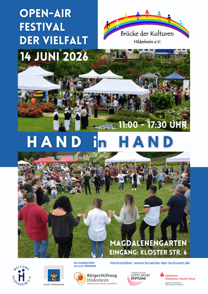 Plakat für das Open-Air Festival der Vielfalt 2026
