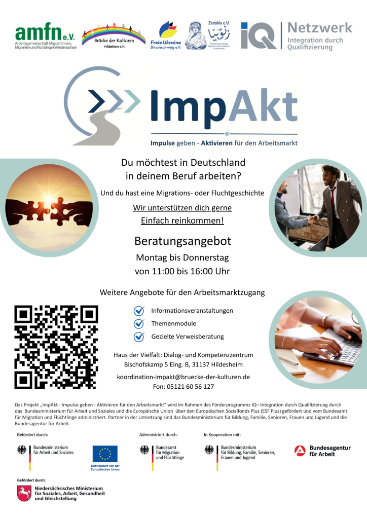 Flyer zum ImpAkt-Beratungsangebot